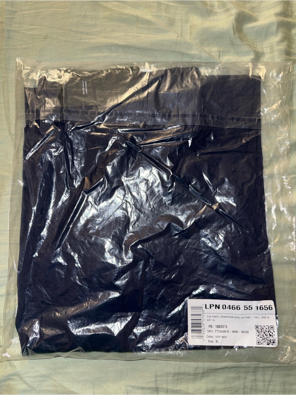 Fabletics Women's Wide Leg Pants - Navy - Picture 3 of 3